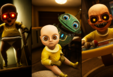 the baby in yellow